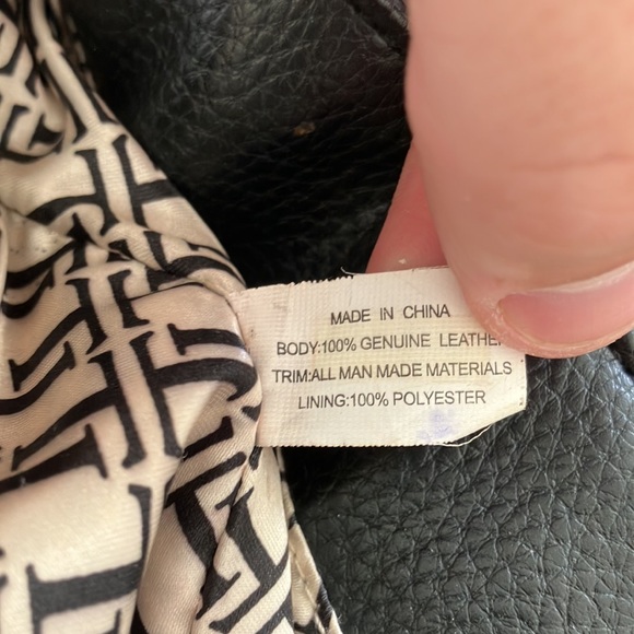 Tignanello Purse Genuine Leather black - Picture 10 of 10